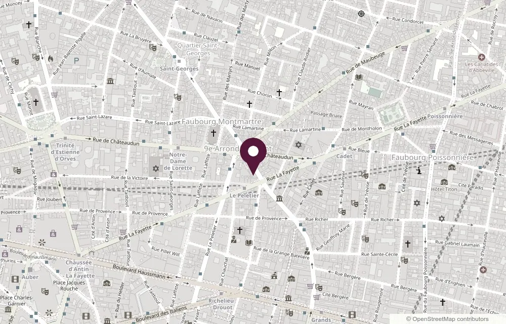 LACTEM Montmartre — 58 Rue du Faubourg Montmartre, 75009 Paris