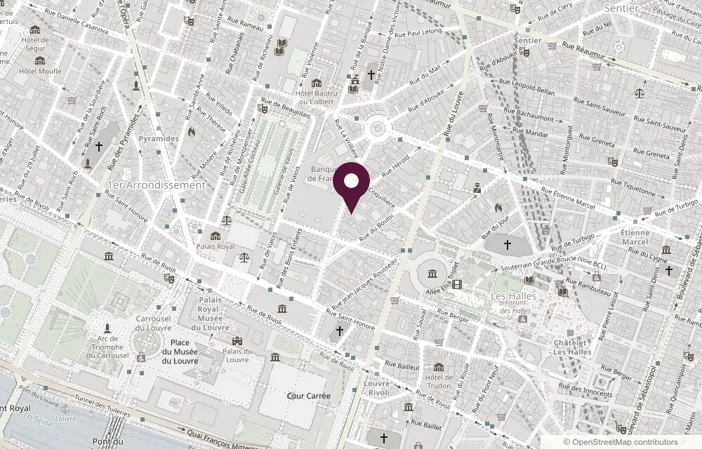 LACTEM Palais Royal — 38 Rue Croix des Petits Champs, 75001 Paris